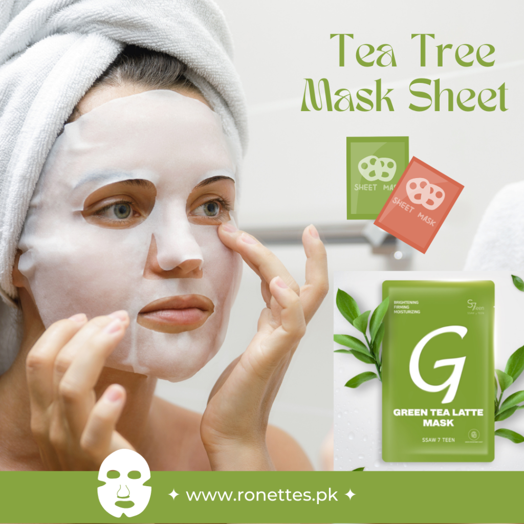Skin7teen Green Tea Latte Mask