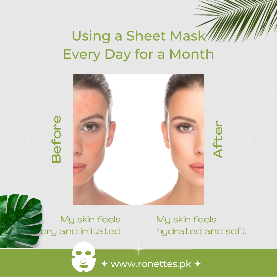Skin7teen Green Tea Latte Mask